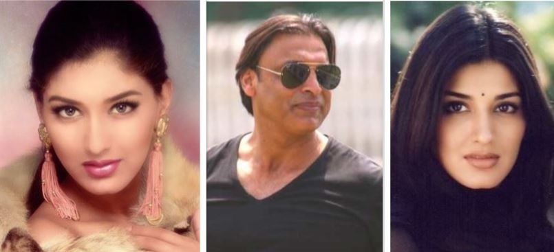 Sonali Bendre, Shoaib Akhtar