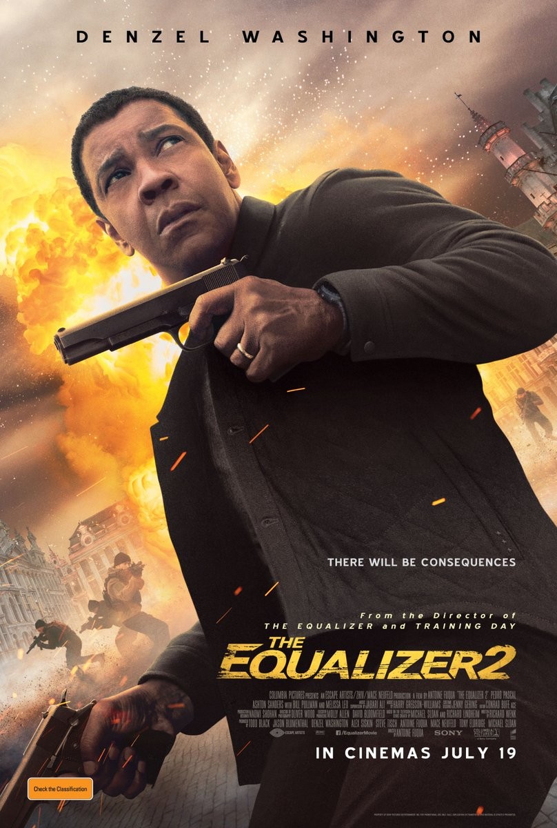 Denzel Washington's The Equalizer 2 movie poster Photos,Images