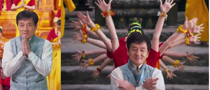 Jackie Chan's Jimikki Kammal edited video goes viral Jackie Chan, Jimikki Kammal, Kung Fu Yoga
