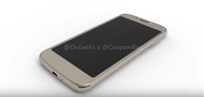 Motorola Moto E5 as in 3D renders video (screenshot) Motorola Moto E5 as in 3D renders video