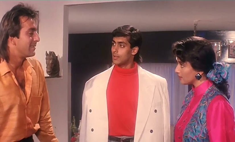 Sanjay Dutt and Salman Khan starrer 'Saajan' completes 25 golden years ...