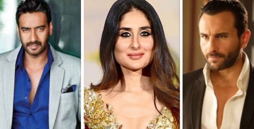 Ajay Devgn, Kareena Kapoor, Saif Ali Khan