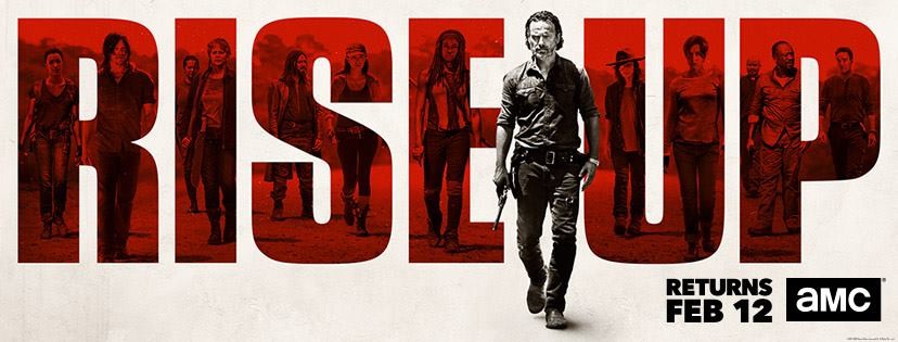 Pictured: The poster for Season 7 episode 9 of The Walking Dead. The Walking Dead
