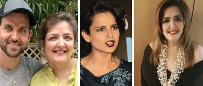 Hrithik Roshan, Sunaina Roshan, Kangana Ranaut