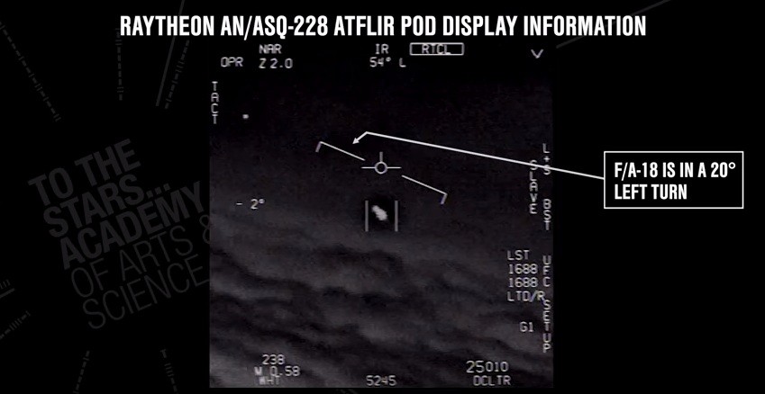 Footage Gimbal, the first of three US military videos of unidentified aerial phenomenon (UAP) Footage Gimbal, the first of three US military videos of unidentified aerial phenomenon (UAP)