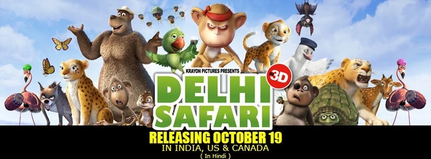 'Delhi Safari' poster; Courtesy: Delhi Safari Facebook page 'Delhi Safari' poster