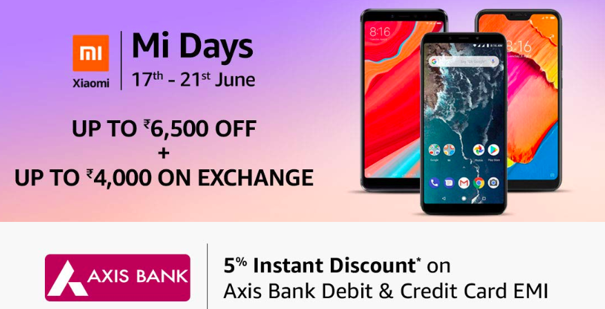 Mi Days sale on Amazon Mi Days sale on Amazon