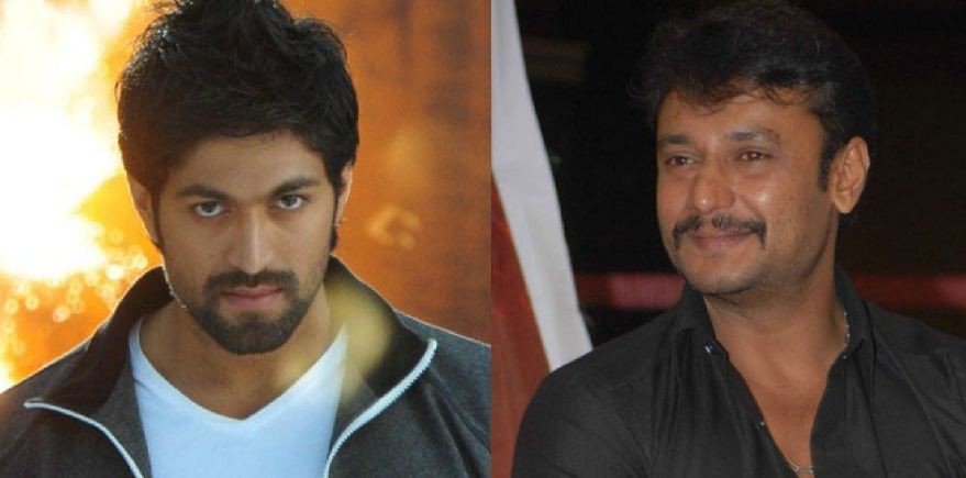 Yash and Darshan. Yash Vs Darshan Fight