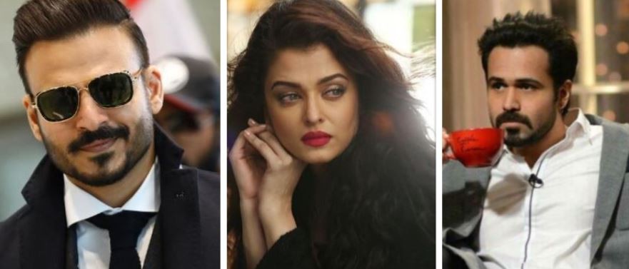 Vivek Oberoi, Aishwarya Rai Bachchan, Emraan Hashmi