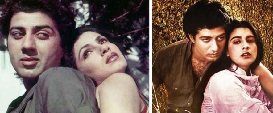 Sunny Deol, Dimple Kapadia, Amrita Singh Sunny Deol, Dimple Kapadia, Amrita Singh