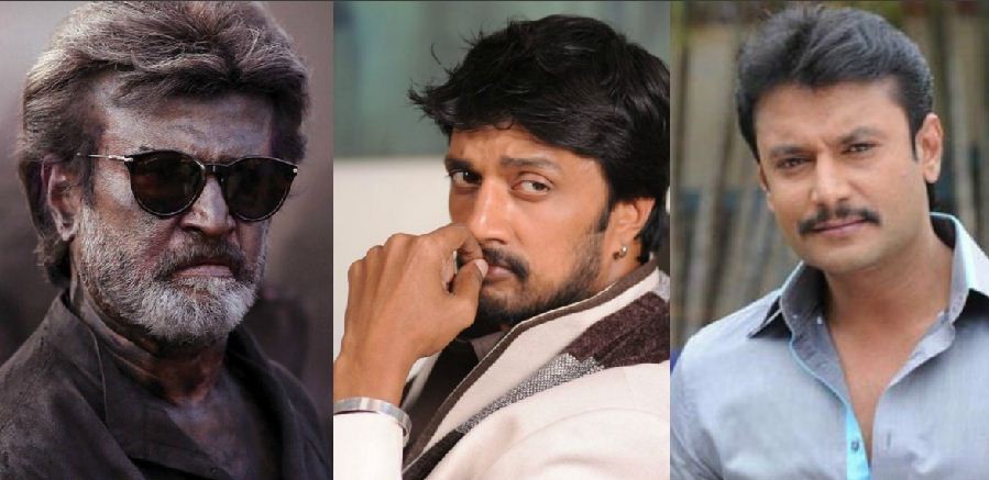 Sudeep, Rajinikanth and Darshan to turn Star Campaigners for Karnataka election. Sudeep, Rajinikanth and Darshan to turn Star Campaigners
