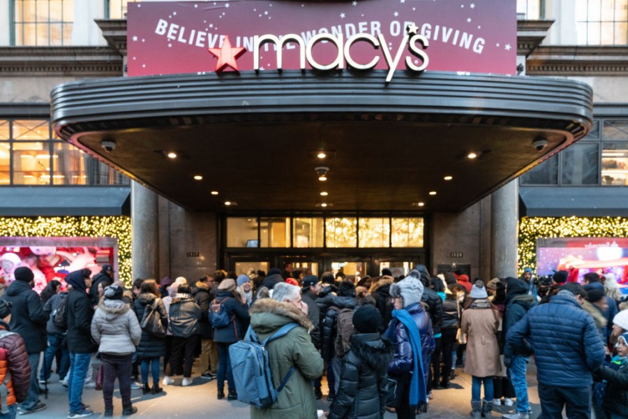 Black Friday Americans go bonkers on a shopping spree after