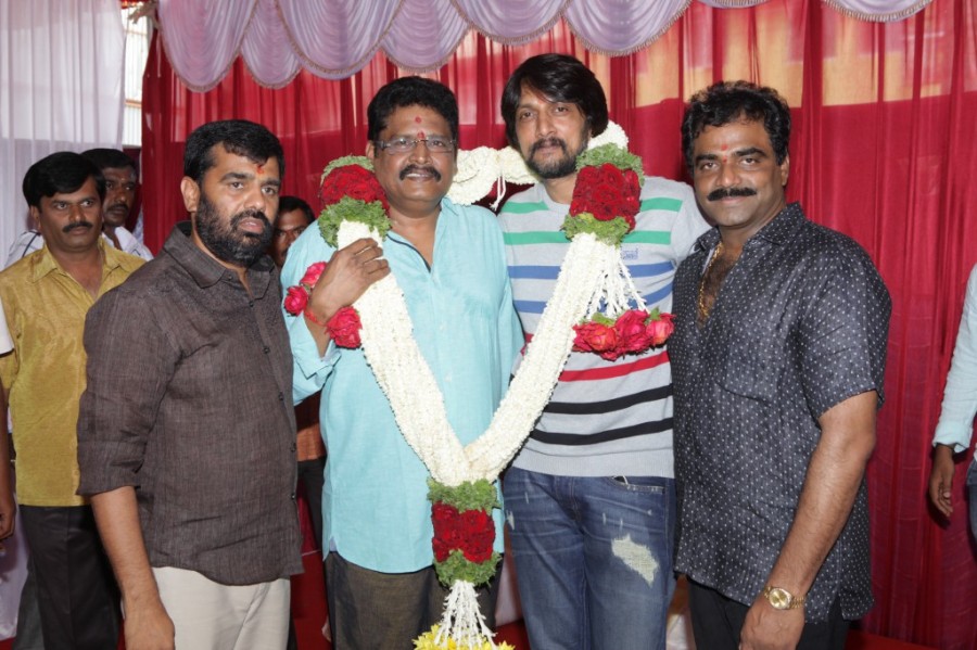 Sudeep and KS Ravi Kumar New Movie Launch - Photos,Images,Gallery - 17848