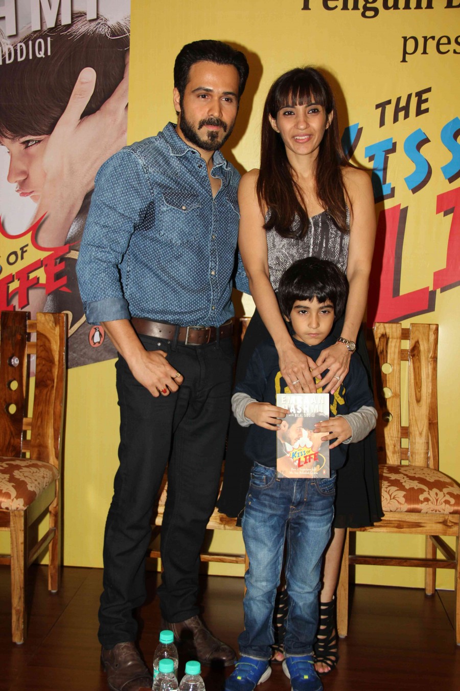 Emraan Hashmi releases the book 'the kiss of life' that talks about his