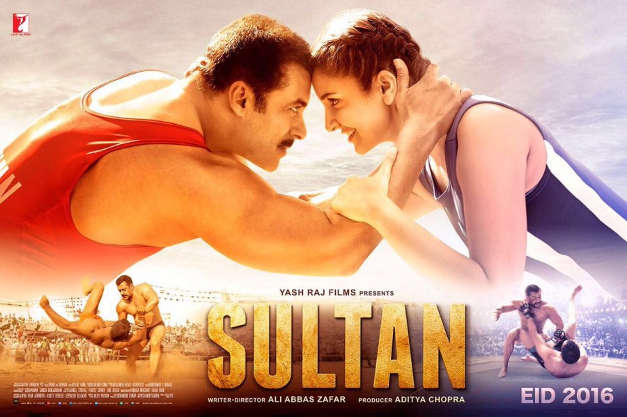 Salman Khan, Anushka Sharma's 'Sultan' movie Poster ...