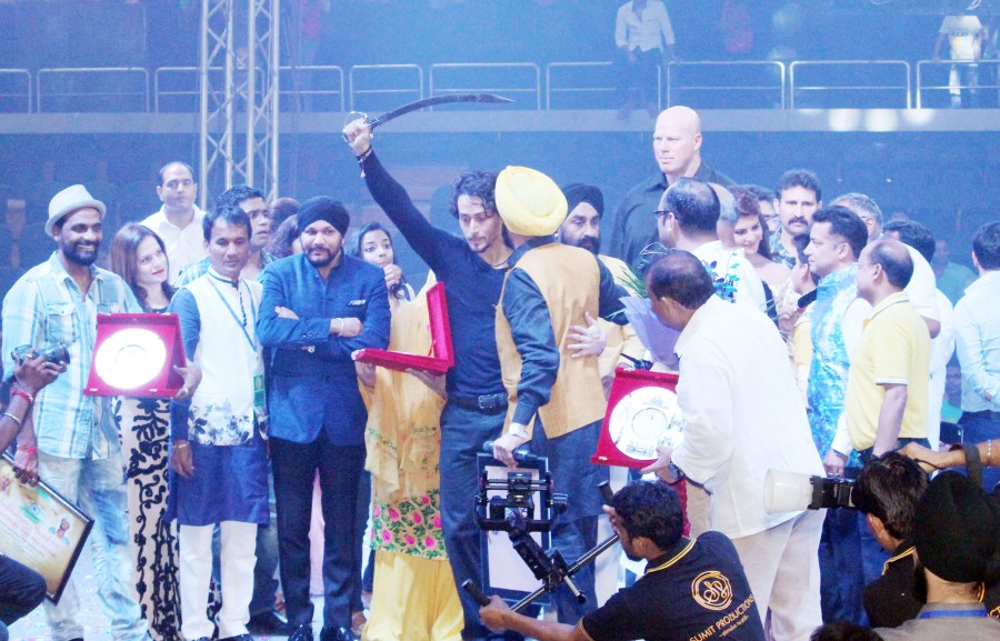 Team 'A Flying Jatt' at Sadbhawna Diwas 2016 held in Delhi 