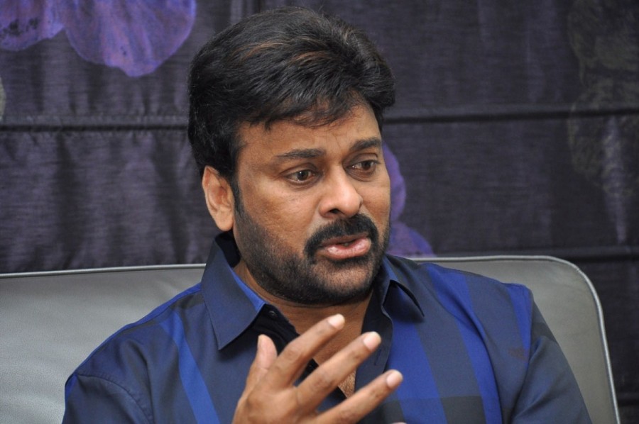 Chiranjeevi at Khaidi No 150 movie Interview - Photos,Images,Gallery