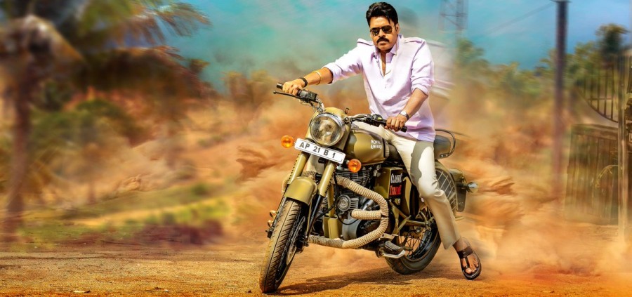 Pawan Kalyan and Shruti Haasan's Katamarayudu movie stills 