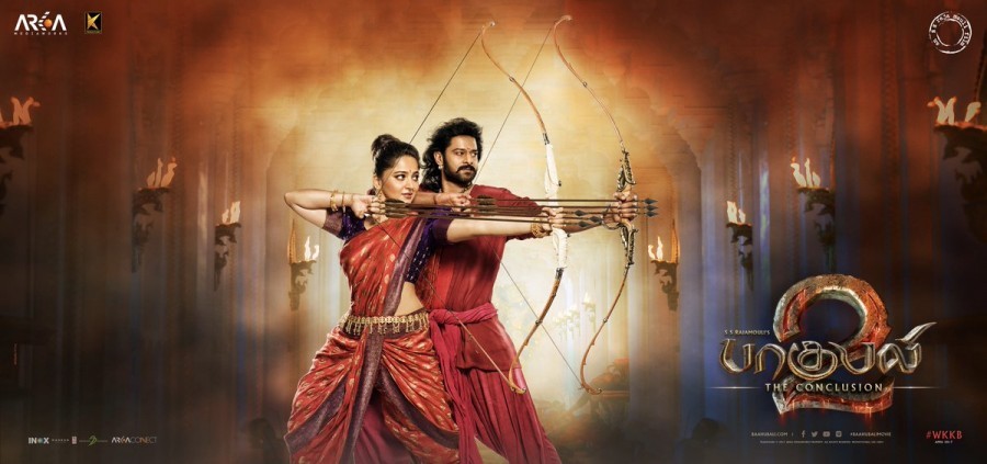 Baahubali: The Conclusion first look Bahubali 2, Baahubali 2, Baahubali 2 poster, Prabhas, Anushka Shetty, Baahubali: The Conclusion