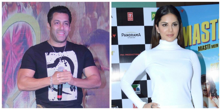 Salman Khan, Sunny Leone Salman Khan, Sunny Leone