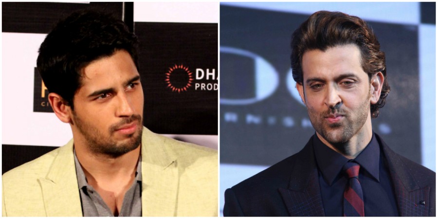 Sidharth Malhotra, Hrithik Roshan Sidharth Malhotra, Hrithik Roshan
