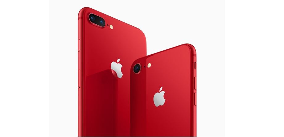 Apple iPhone 8, 8 Plus (Product) Red costs same as the generic color variants in India Apple, PRODUCT, RED, iPhone 8, iPhone 8 Plus