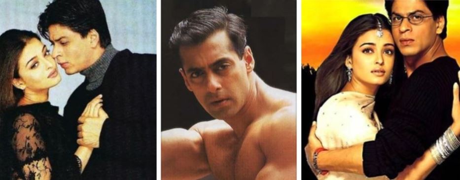 Aishwarya Rai, Shah Rukh Khan, Salman Khan