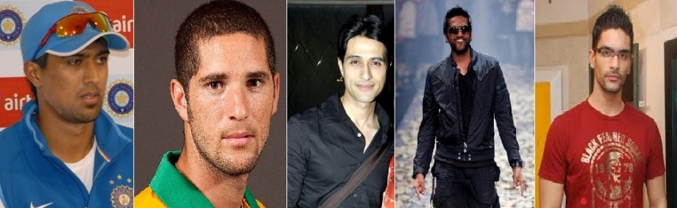 IPL cricketers Rahul Sharma, Wayne Parnell; Actor Apporva Agnihotri (L), designer Rocky S (C) and Angad Bedi (R) among the 46 tested positive for drug. Image: Wikipedia/ Facebook IPL cricketers Rahul Sharma, Wayne Parnell; Actor Apporva Agnihotri (L), designer Rocky S (C) and Angad Bedi (R) among the 46 tested positive for drug. Image: Wikipedia/ Facebook