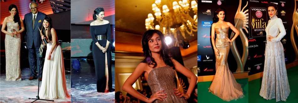 Sridevi, Anushka Sharma, Parineeti Chopra, Amrita Rao, Jacqueline Fernandez, Neha Dhupia IIFA Awards 2013