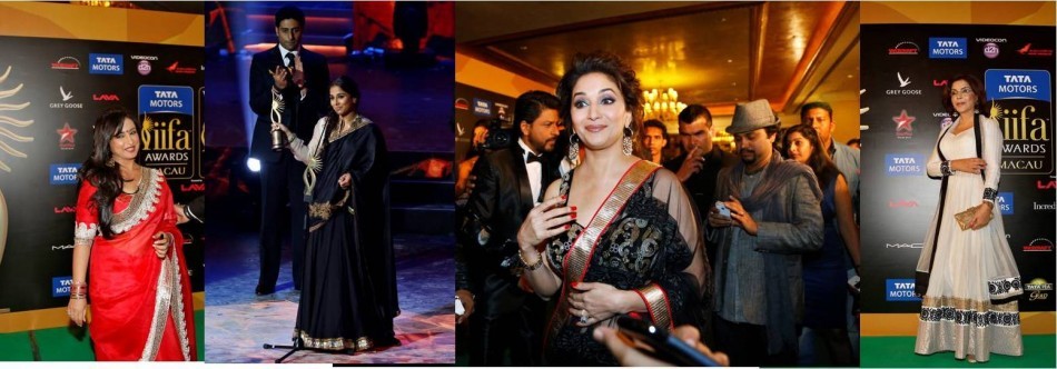 Divya Dutta, Vidya Balan, Madhuri Dixit-Nene, Zeenat Aman IIFA Awards 2013