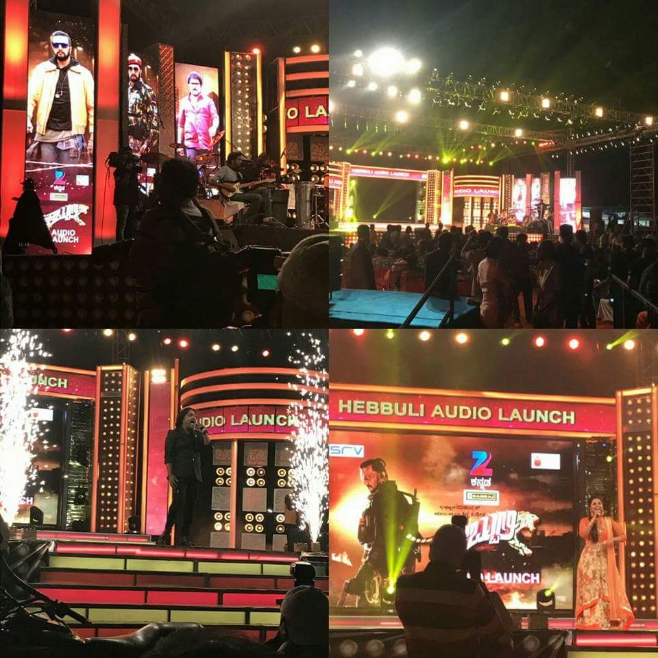 Ravichandran at Kiccha Sudeep's Hebbuli audio launch 