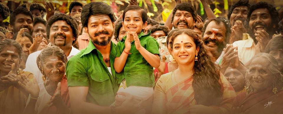 Vijay and Nithya Menen in Mersal Mersal, Vijay, Atlee, Nithya Menen