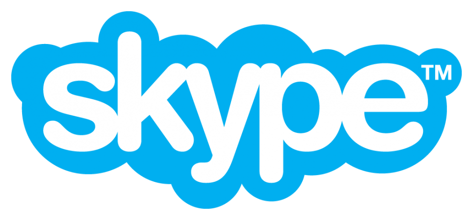 Skype for web now offers a host of new features. Skype logo