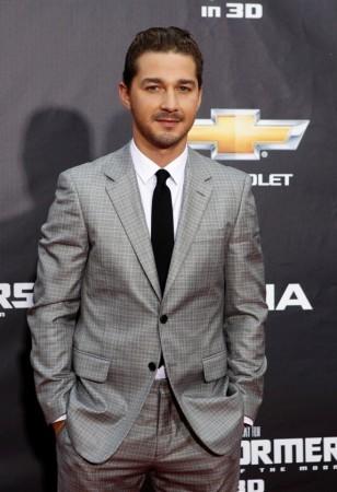 Shia LaBeouf, the star of Shia LaBeouf