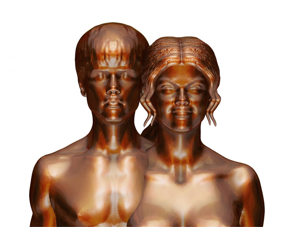 Justin Bieber, Selena Gomez Nude Statue Created by Controversial Artist Daniel Edwards.