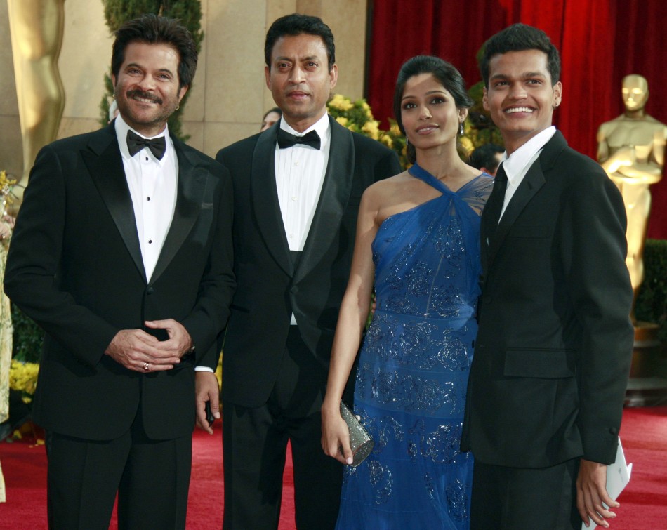 Anil Kapoor ,Irrfan Khan, Freida Pinto and Madhur Mittal
