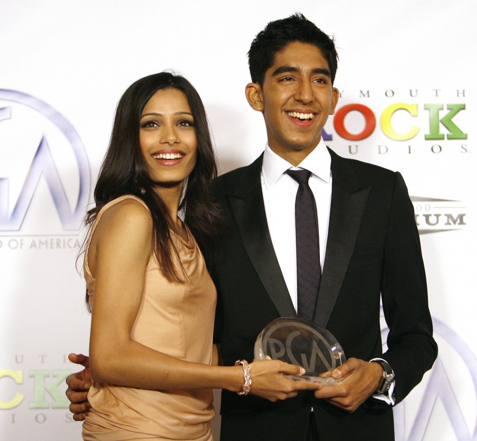 Freida Pinto and actor Dev Patel