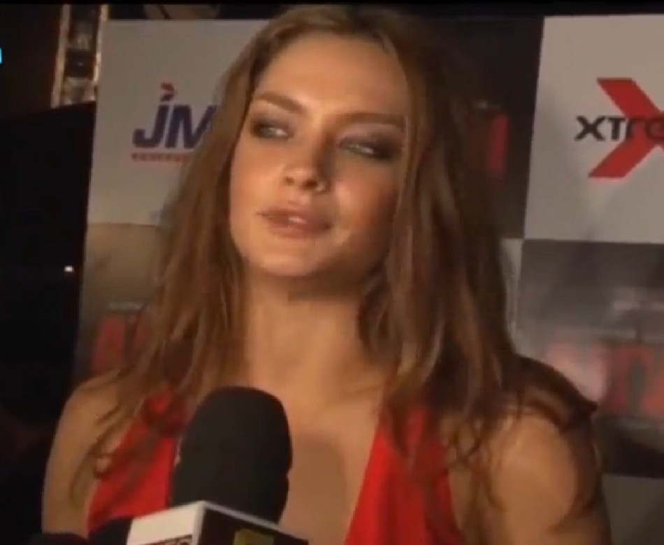 Candice Boucher during the music release of her Bollywood film  Candice Boucher