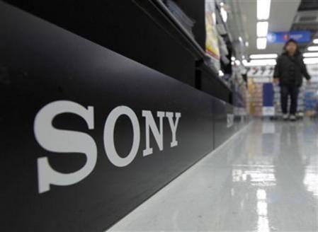 A Sony logo is pictured at an electronic shop in Tokyo February 3, 2011. A Sony logo is pictured at an electronic shop in Tokyo