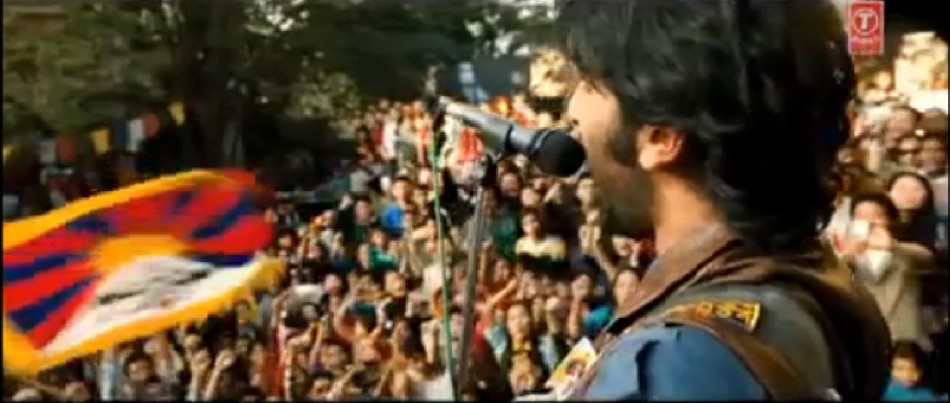 A screenshot of Imtiaz Ali's upcoming film  'Rockstar'