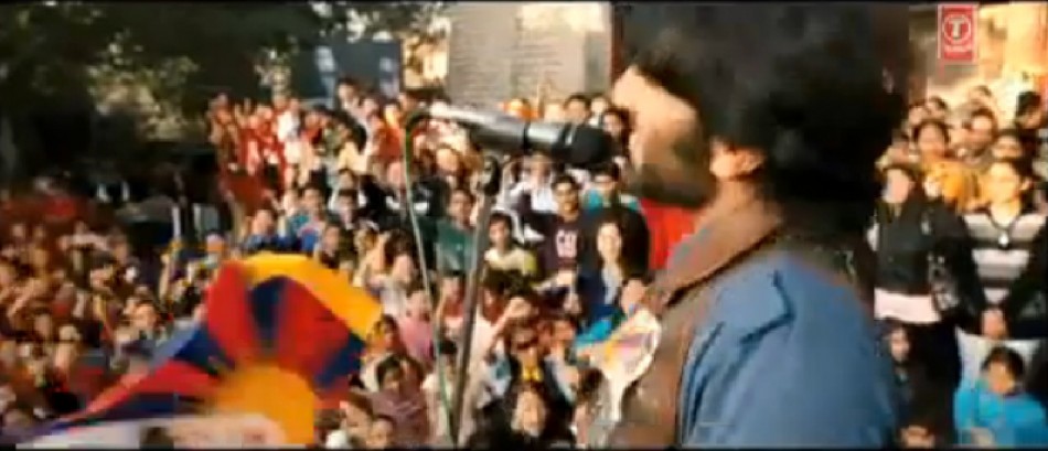 A screenshot of Imtiaz Ali's upcoming film  'Rockstar'