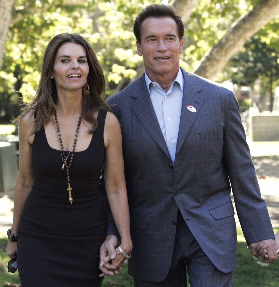 Arnold Schwarzenegger and Maria Shriver