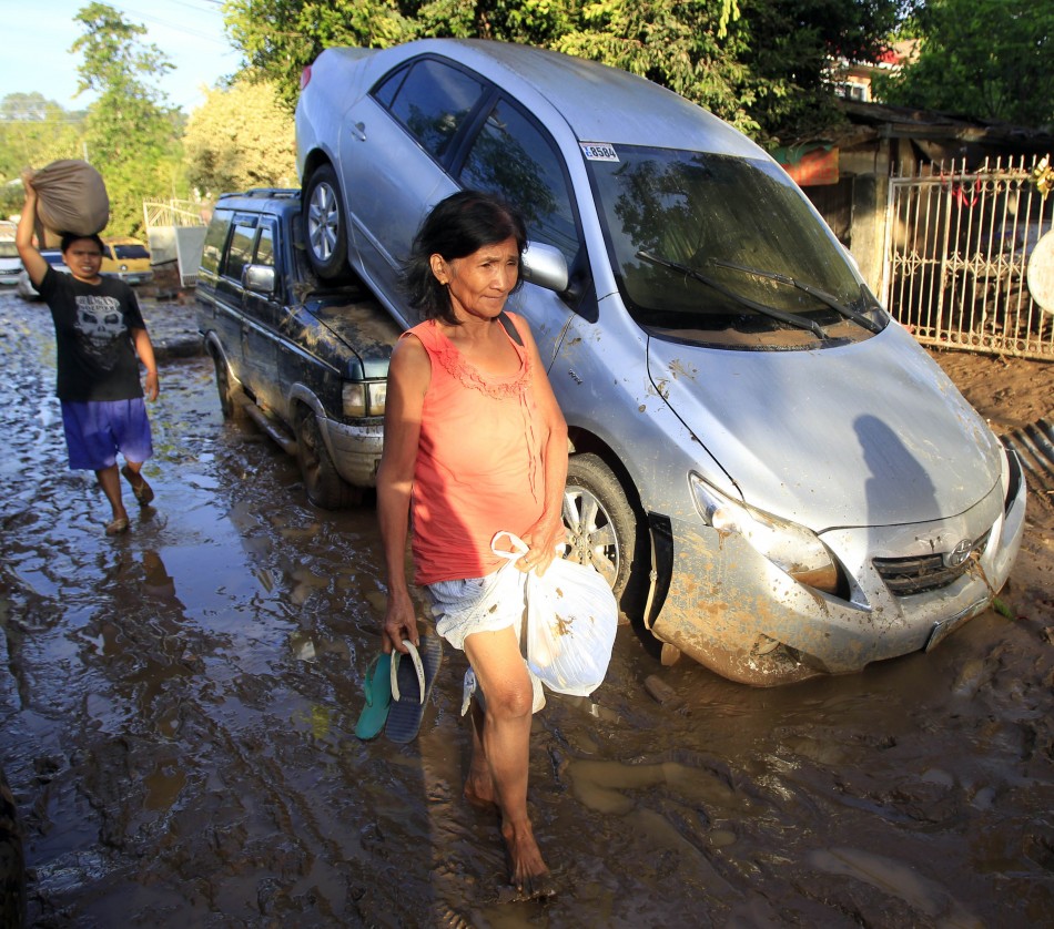 Vehicles Toppled
 Philippines