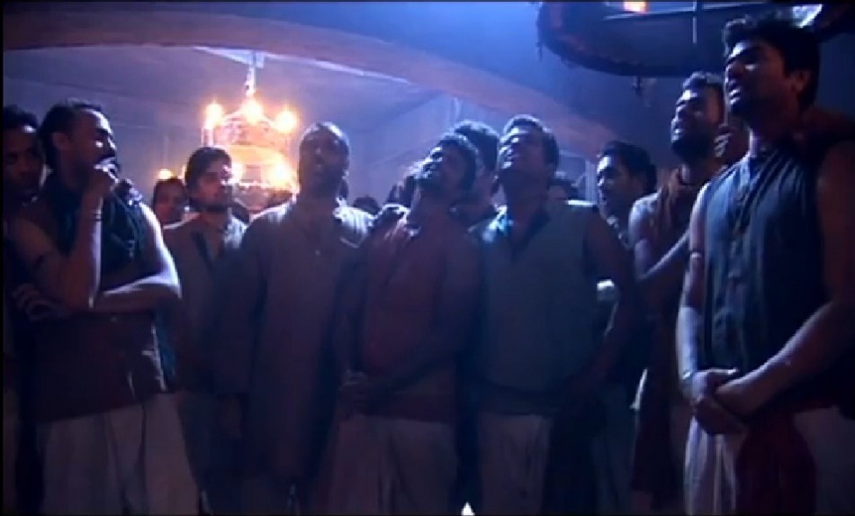 A screenshot of making of Chikni Chameli video clip. Making of Chikni Chameli