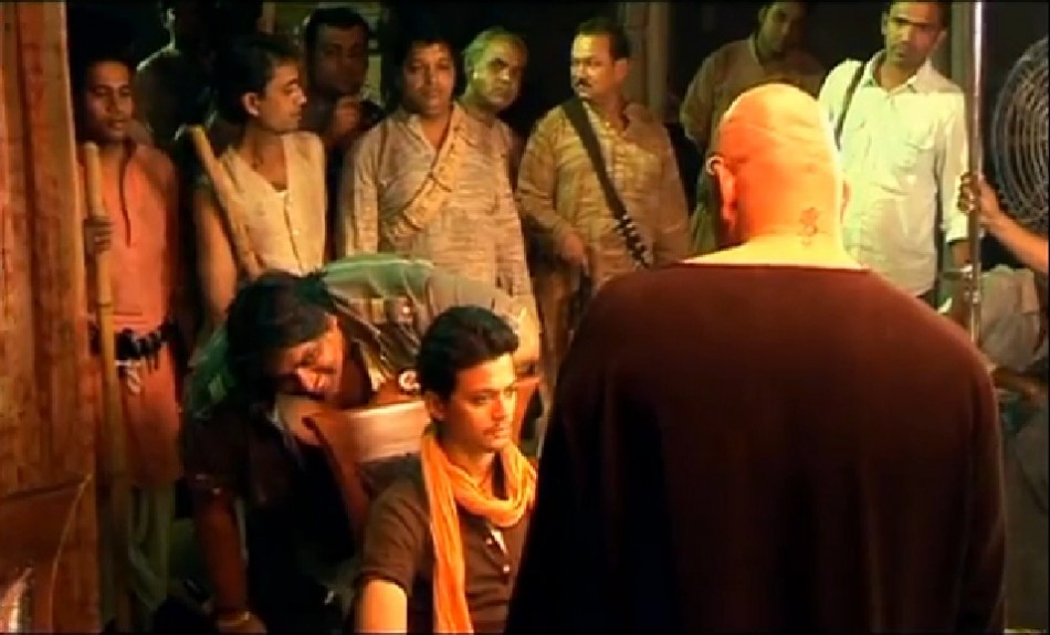 A screenshot of making of Chikni Chameli video clip. Making of Chikni Chameli