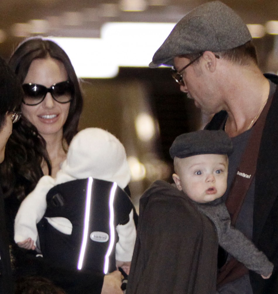 Angelina Jolie, Brad Pitt, children