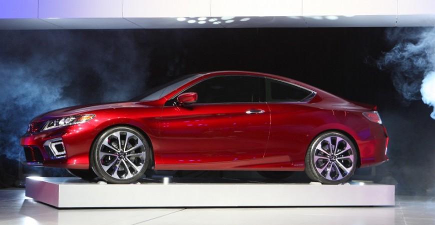 The Honda Accord plug in hybrid concept car is displayed on the final press preview day for the North American International Auto Show in Detroit, Michigan, January 10, 2012.