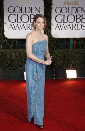 Jodie Foster at Golden Globe Awards Jodie Foster