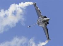 A Dassault Rafale fighter jet