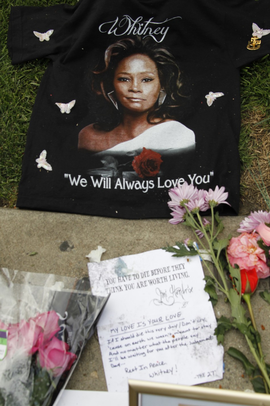 Whitney Houston Funeral